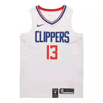 Майка Nike NBA limited SW Fan Edition Los Angeles Clippers George No. 13 Basketball Jersey/Vest White, белый