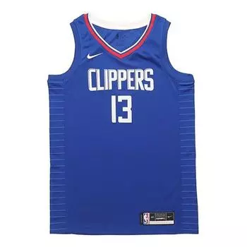 Майка Nike NBA Teams Jersey SW Fan Edition George 20-21 Season Blue, синий
