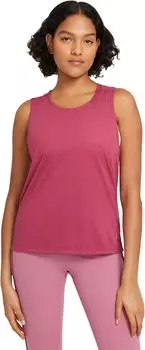 Майка Nike NY Dots Twist Tank, цвет Sweet Beet/Elemental Pink