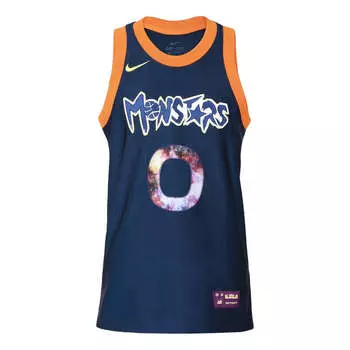 Майка Nike SS20 LeBron x Monstars Crossover Dna Jersey Large Basketball Vest Blue, синий