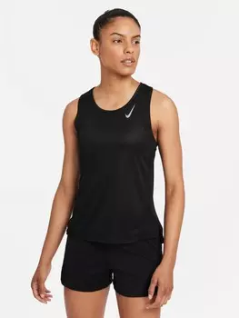 Майка Nike W DF RACE SINGLET, черный