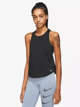 Майка Nike W NK DF RUN DVN, черный