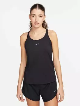 Майка Nike W NK ONE CLASSIC DF STRPY TANK, черный