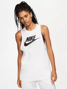 Майка Nike W NSW MSCL FUTURA NEW, белый