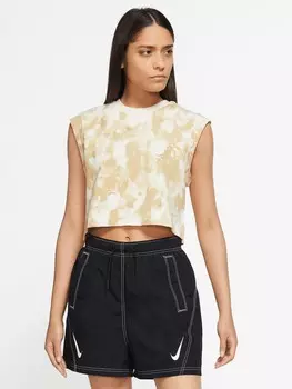 Майка Nike W NSW WVE DYE JRSY SL TOP A3, белый