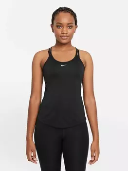 Майка Nike W ONE DF ELSTKA STD, черный