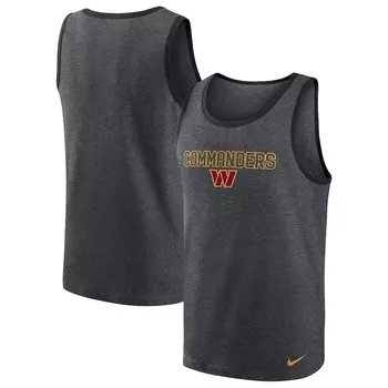 Майка Nike Washington Commanders, угольный