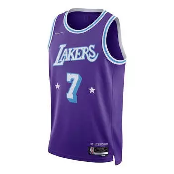 Майка Nike x NBA LA Lakers 21-22 Jerseys 'Camelo Anthony 7', фиолетовый