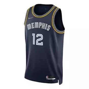 Майка Nike x NBA Memphis Grizzlies 21-22 Jerseys 'Ja Morant 12', синий