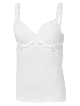 Майка Nina von C. BH Hemd mit Spacer Cup, белый