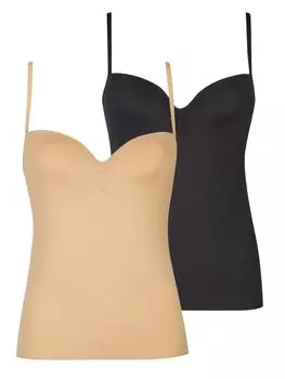 Майка Nina von C., цвет caramel schwarz