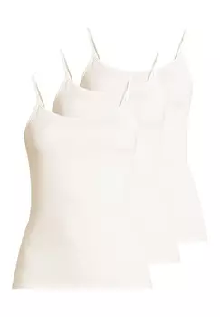 Майка Nina von C. Spaghetti Top Pure, цвет Champagner