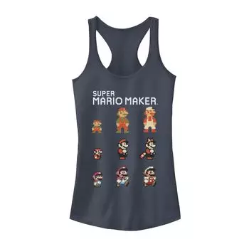 Майка Nintendo Mario Персонаж Эволюция для юниоров Licensed Character