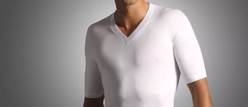 Майка Novila V Neck Shirt Natural Comfort, белый