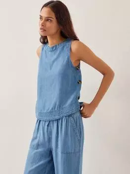 Майка nyla Monsoon, синий