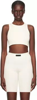 Майка Off-White с нашивками Fear of God ESSENTIALS