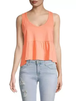 Майка olivia с баской BUFFALO David Bitton Blue glass