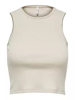 Майка Only ONLKERRY, бежевый