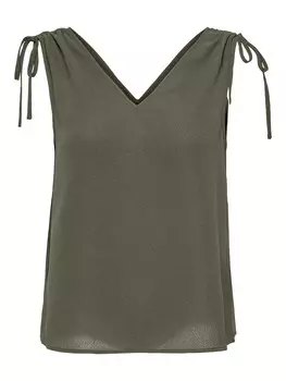 Майка Only ONLNOVA LIFE, зеленый