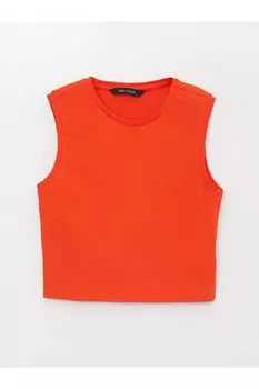 Майка - Оранжевый - Классический крой LC Waikiki, оранжевый