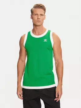 Майка оверсайз Adidas, зеленый