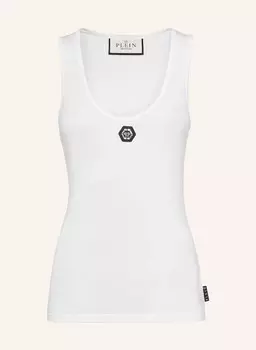 Майка Philipp Plein, белый