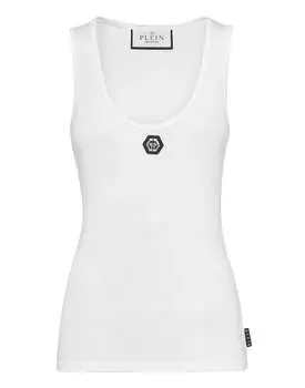 Майка PHILIPP PLEIN, белый