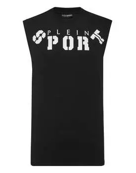 Майка PLEIN SPORT, черный/белый