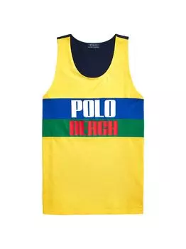 Майка Polo Beach с логотипом Polo Ralph Lauren, желтый