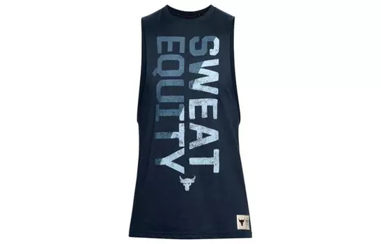 Майка Project Men темно-синий Under Armour, темно-синий