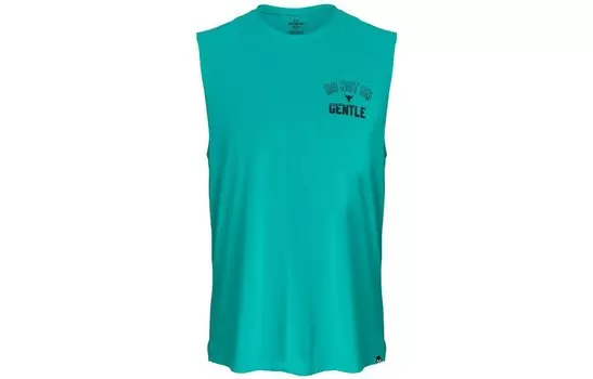 Майка Project Rock зеленая Under Armour, зеленый