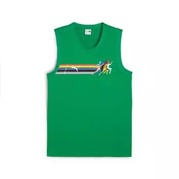 Майка PUMA Men's LOVE MARATHON Mesh, цвет meadow
