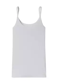 Майка Pure Rib, на тонких бретелях, женская SCHIESSER, белый