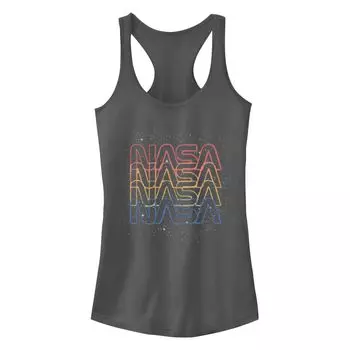 Майка Racerback с неоновым логотипом NASA для юниоров Licensed Character
