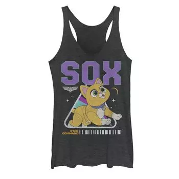 Майка Racerback со штрих-кодом для юниоров Disney/Pixar Lightyear Sox Star Command Licensed Character