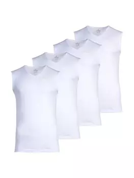 Майка Ragman 4er Pack, белый