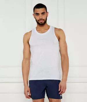 Майка Regular fit Calvin Klein Swimwear, белый