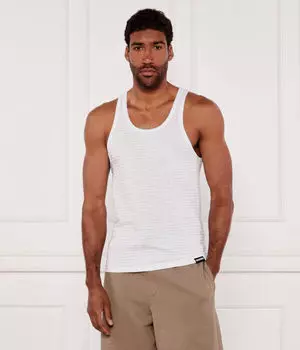 Майка Regular fit Dsquared2, белый