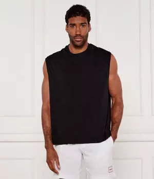 Майка Regular fit Dsquared2, черный