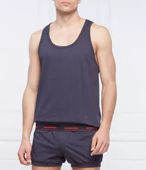 Майка Regular fit Dsquared2, синий