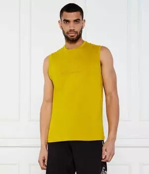 Майка Regular fit Ea7, зеленый