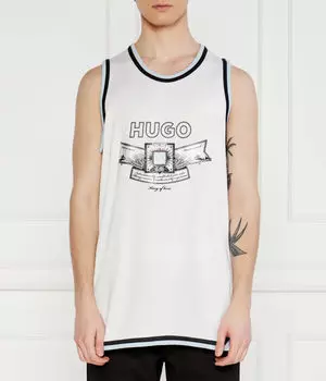 Майка Regular fit Hugo, белый