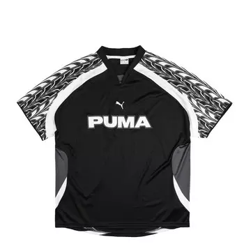 Майка relaxed football jersey Puma, черный