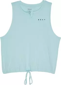 Майка Roxy Girls Rule Muscle Tank Top, цвет Clearwater