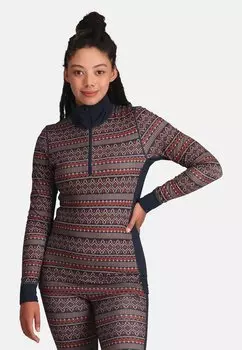 Майка/рубашка LUNE H/Z Kari Traa, цвет royal