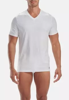 Майка/рубашка MULTIPACK 4ER PACK V-NECK LANGLEBIG adidas Performance, цвет white
