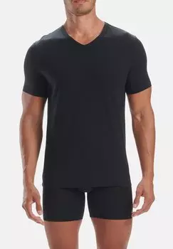 Майка/рубашка MULTIPACK 6ER PACK V-NECK LANGLEBIG adidas Performance, цвет black