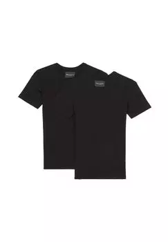 Майка/рубашка с длинным рукавом Набор из 2 предметов Essentials из органического хлопка Marc O'Polo, черный