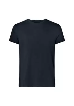 Майка/рубашка с коротким рукавом из бамбука Resterds, темно-синий