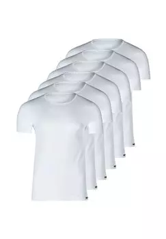 Майка/рубашка с коротким рукавом, упаковка из 6 шт Майка/рубашка с коротким рукавом SKINY, белый